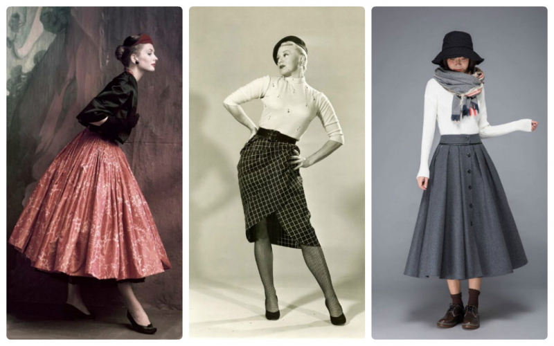 История возникновения юбки, культовые модели от известных кутюрье