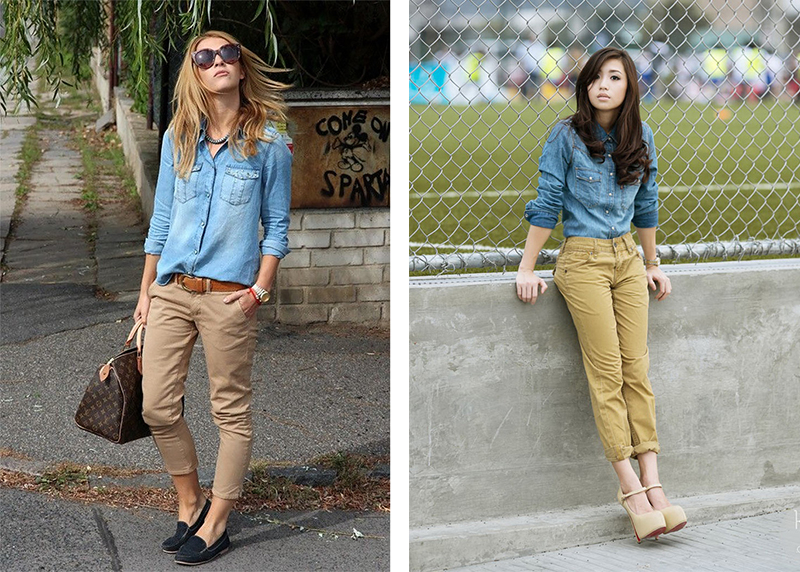 Советы и хитрости для создания стильного образа с бежевыми джинсами