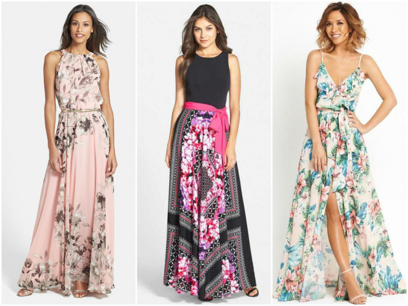Женские летние платья макси длины для разных типов фигуры и ярких образов
